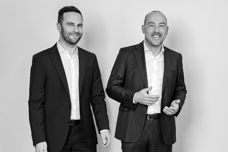 Dr. Peter Borbas und Dr. Peter Zöchbauer